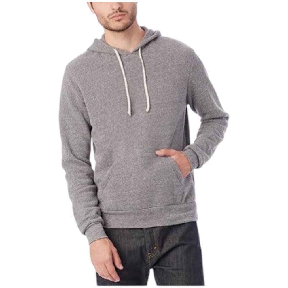 Alternative Men's Challenger Eco Pullover Hoodie Gray
